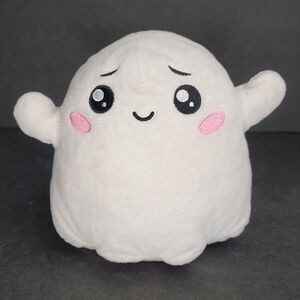 LankyBox Ghost Plush Stuffed Toy 7 Inch White Ghosty Soft Doll Collectible